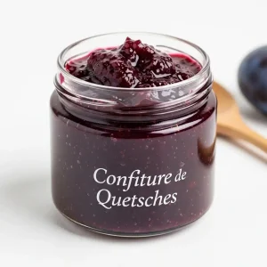 Confiture de quetsches artisanale