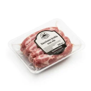 Saucisses de brebis élevées en plein air