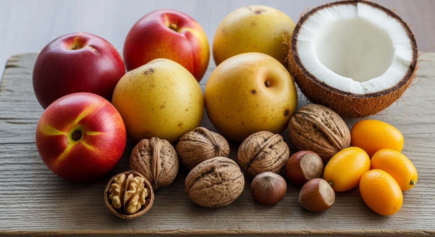 Liste complète des Fruits en N