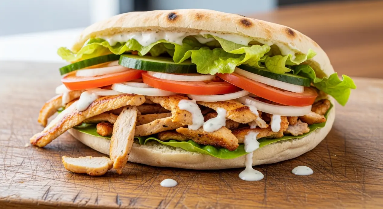 Nombre de kilocalorie dans un kebab