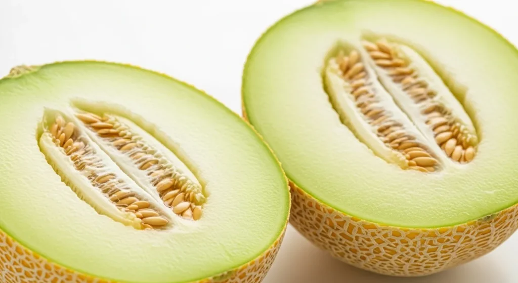 Melon galia coupé