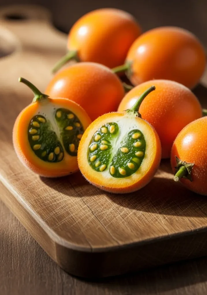 Le naranjilla, un fruit exotique commençant par N