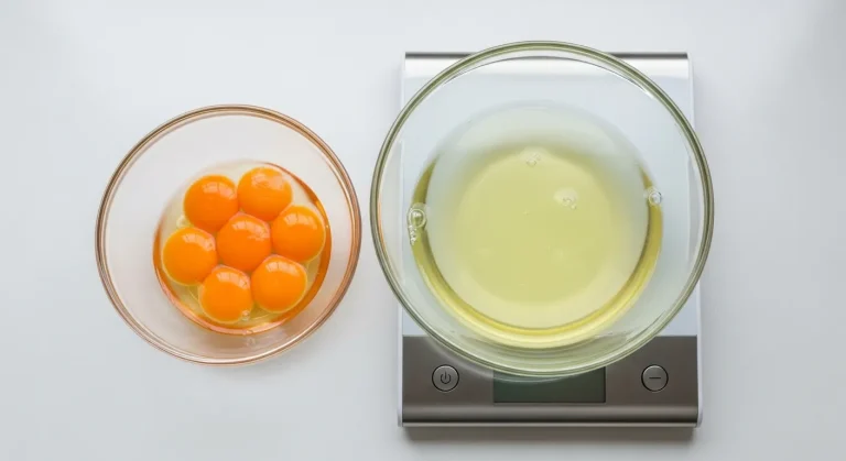 Poids d'un blanc d'oeuf