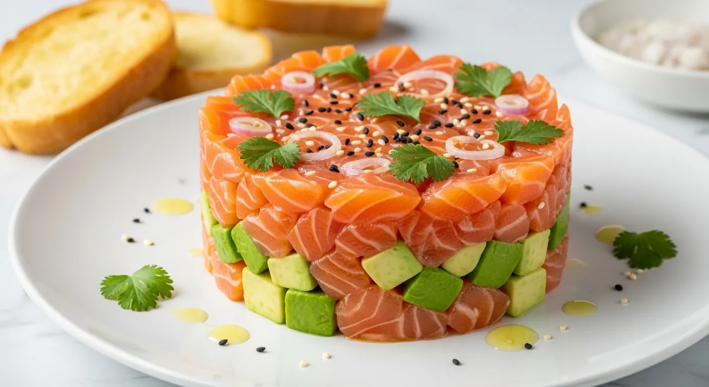 Tartare De Saumon Philippe Etchebest