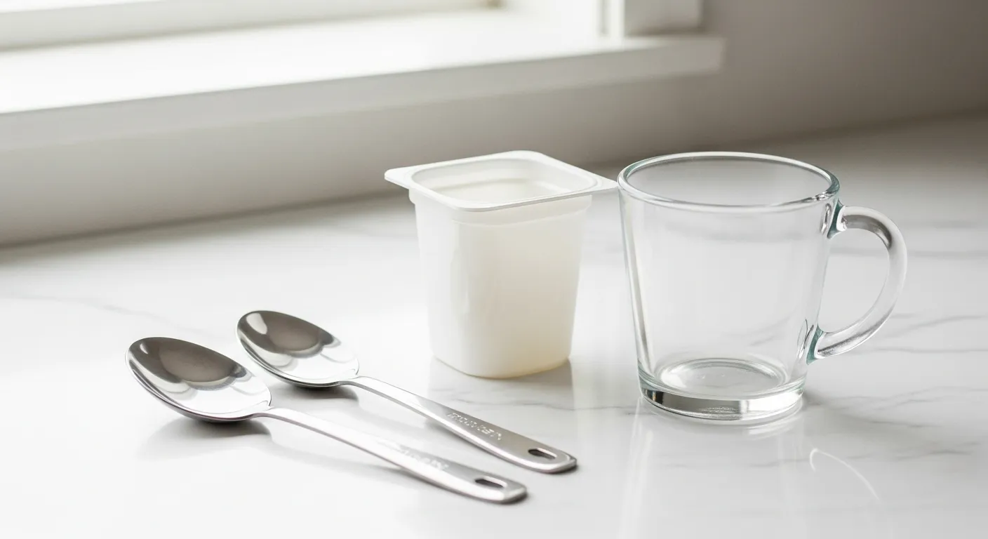 Les ustensiles pour mesurer sans verre doseur