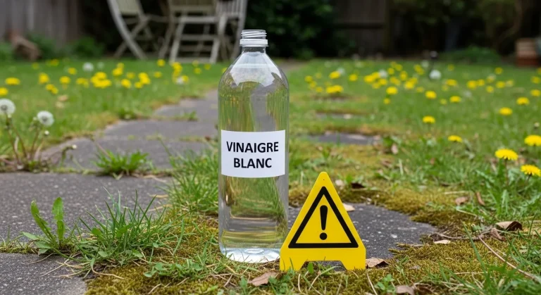 Attention au vinaigre blanc comme désherbant