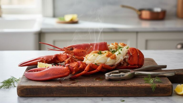 Homard surgelé cuit