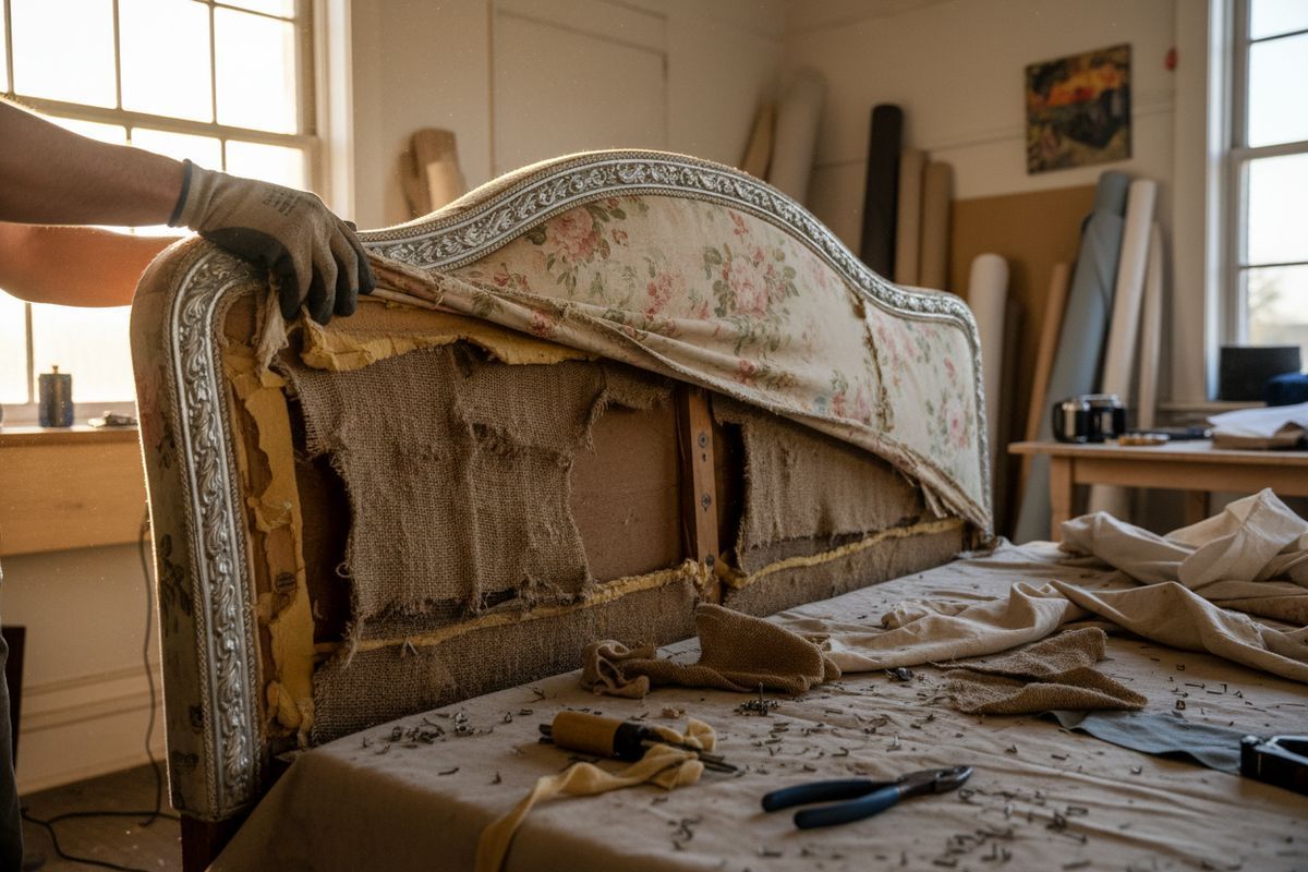 Rénover une vieille tete de lit