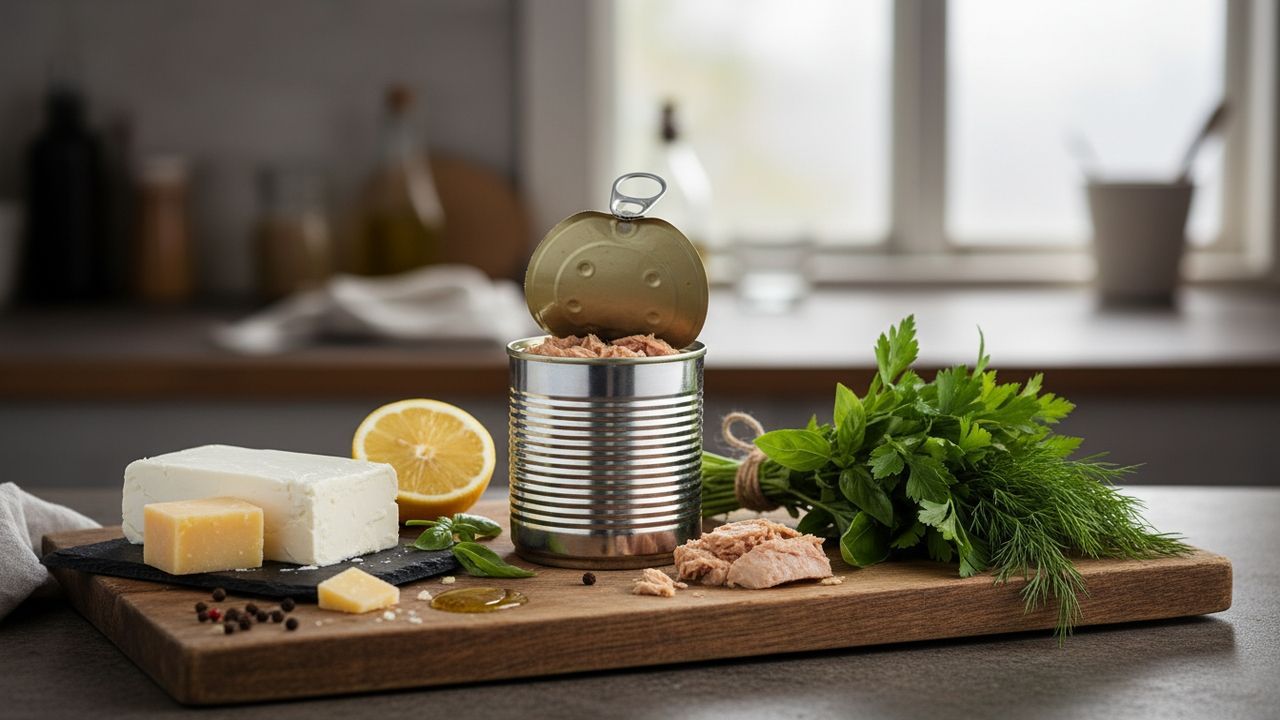 Rillettes de thon au fromage blanc