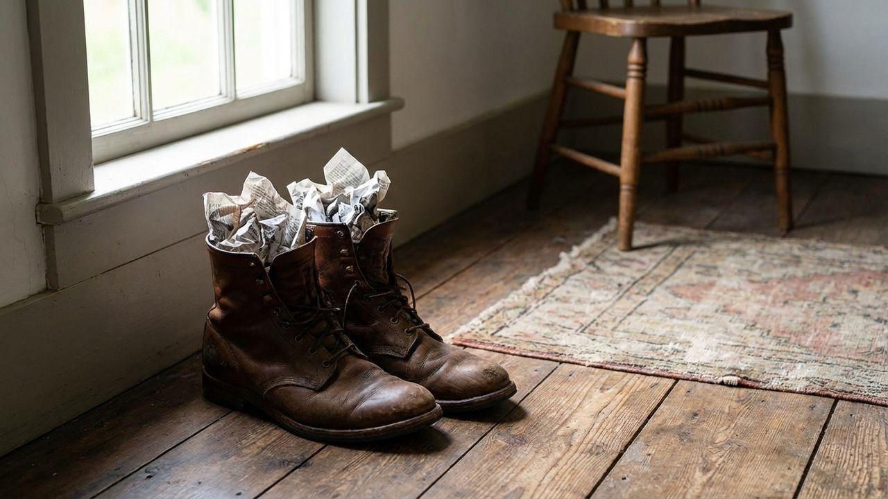 Assouplir des chaussures en cuir