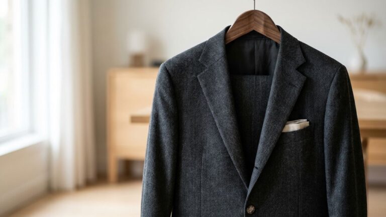 Bien laver une veste de costume