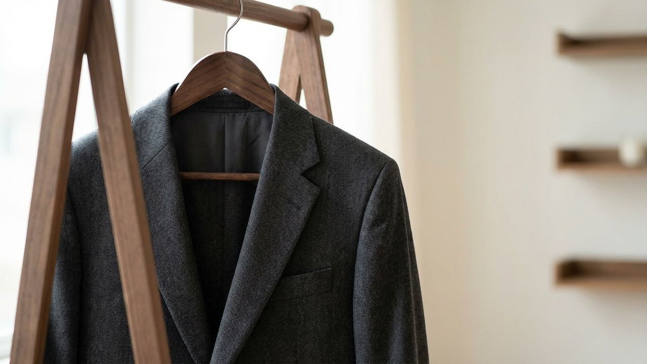 Veste suspendue