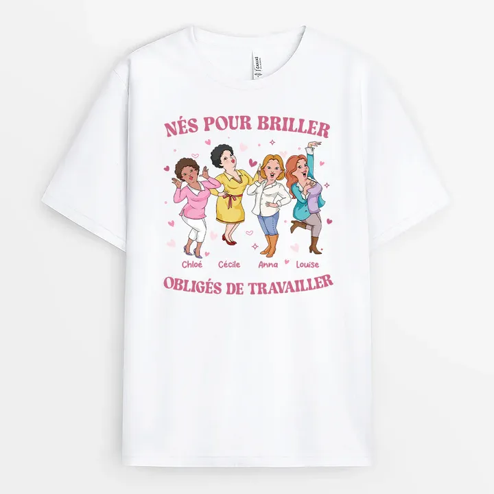 Tee shirt personnalise pour femme