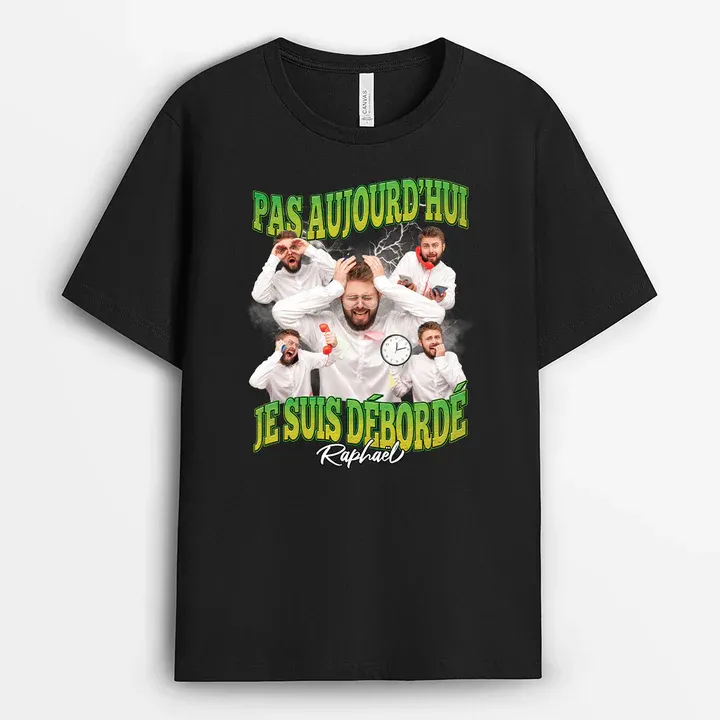 T-shirt débordé