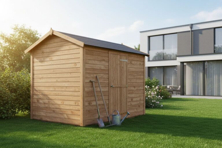 Quel est le prix moyen d&rsquo;un abri de jardin en bois en France ?