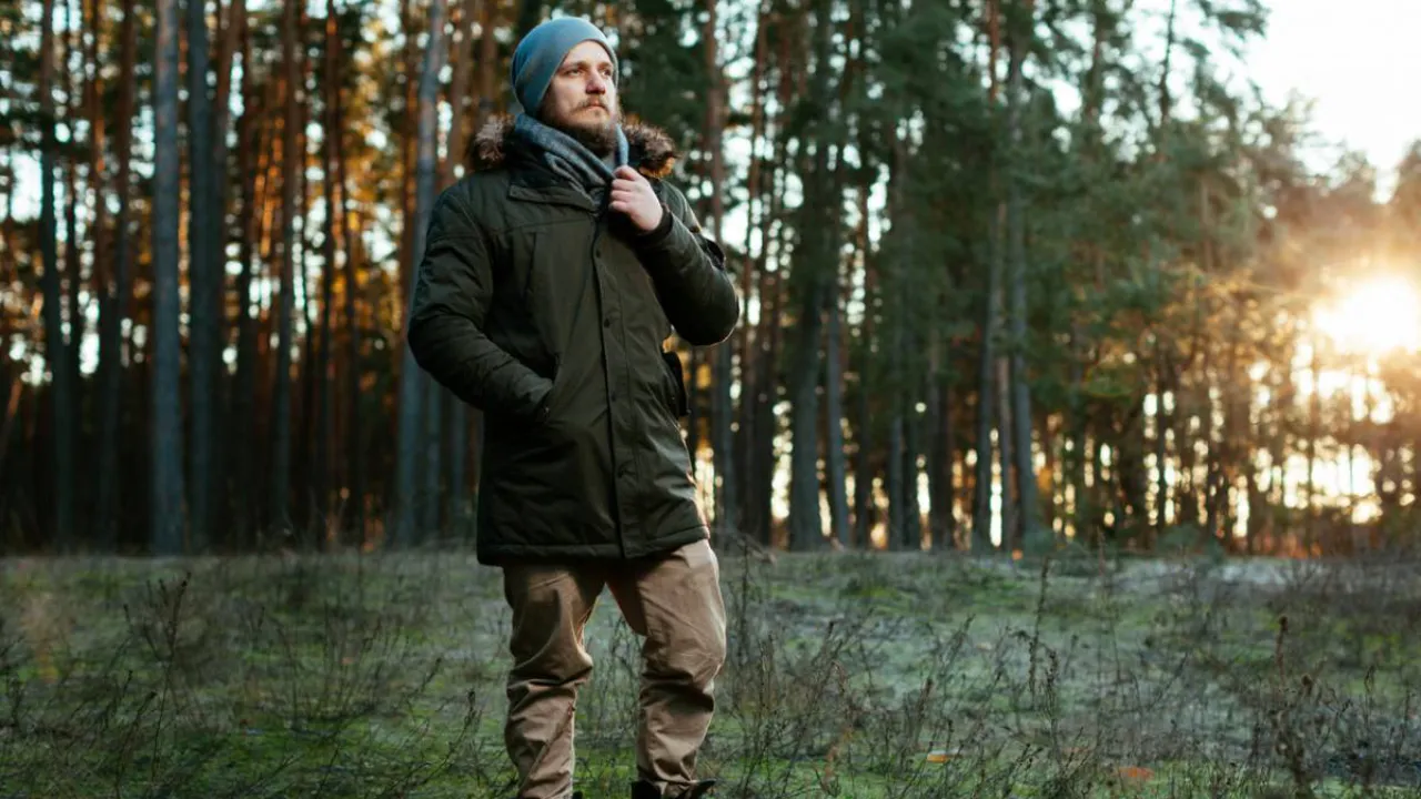 Parka d'hiver pour homme