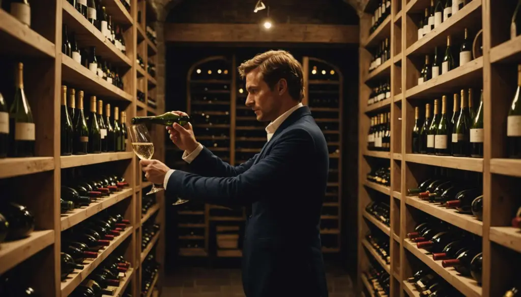 Sélection et choix d'une bouteille de champagne grâce à la méthode CAVE