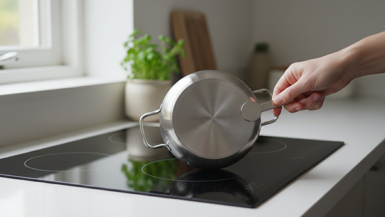 Test de compatibilité d'une casserole avec une plaque à induction