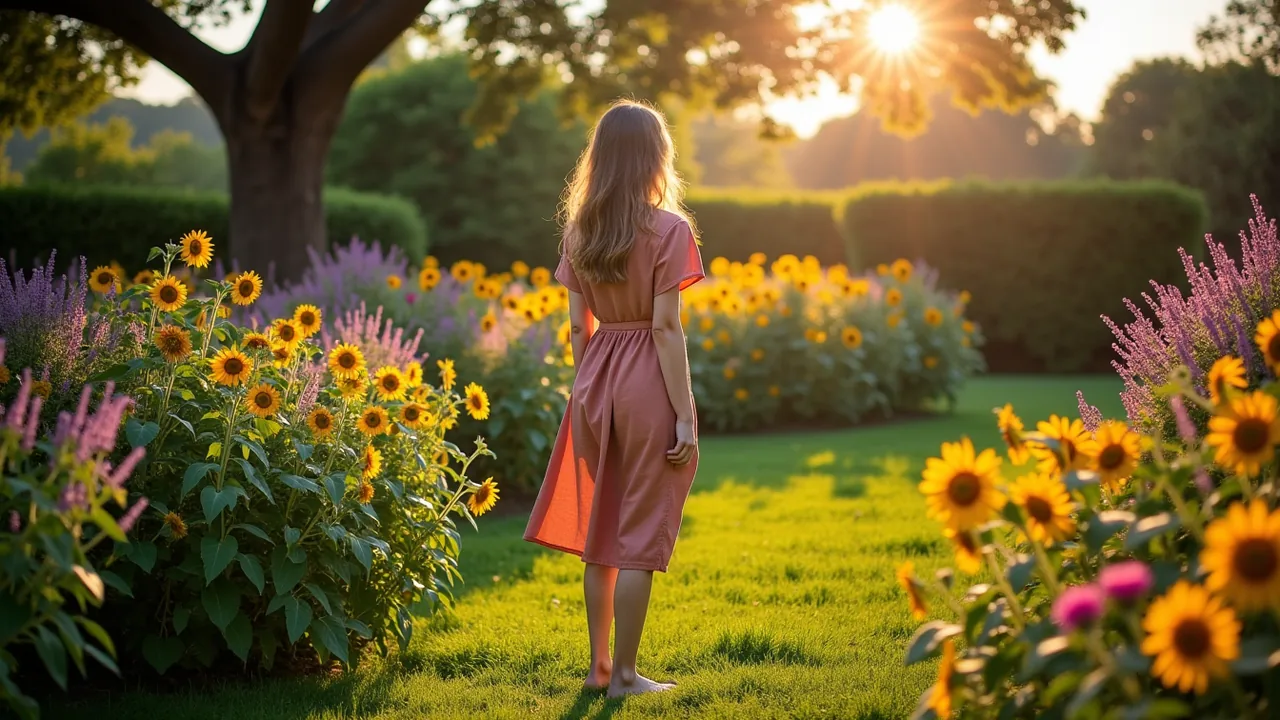 Jardin slow living apaisant