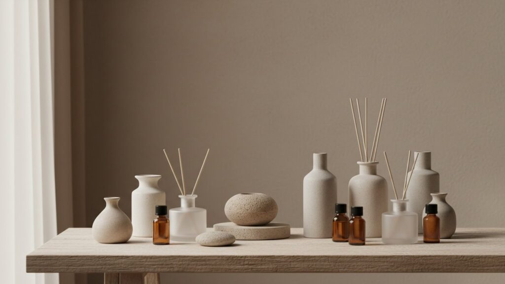 Différents types de diffuseurs et produits pour parfumer son intérieur