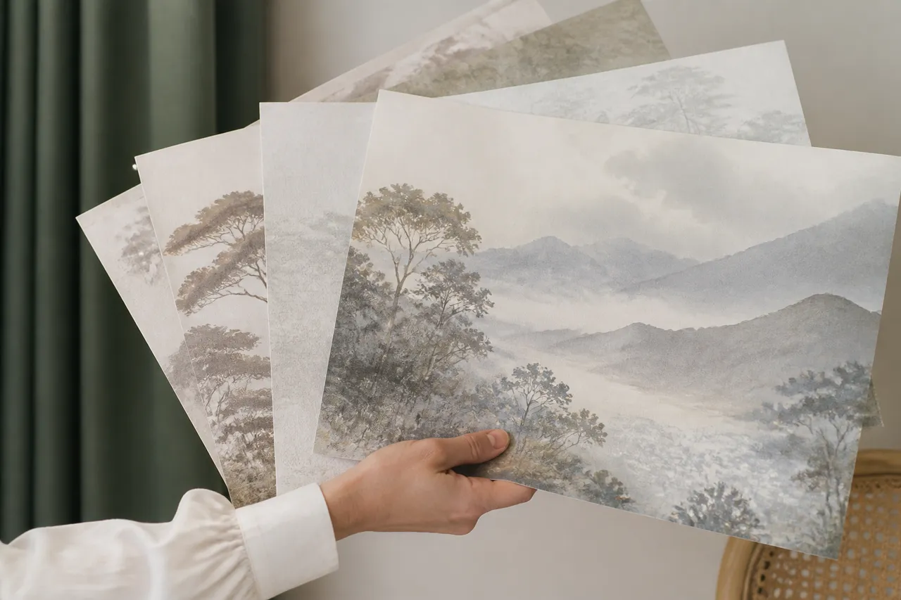 Choisir une déco murale chambre en papier peint